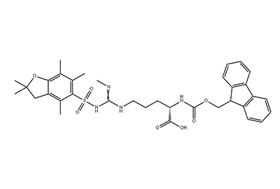 Fmoc-Arg(Me,pbf)-OH