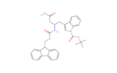 Fmoc-β-HomoTrp(Boc)-OH | CAS 357271-55-7 | Omizzur