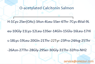 O-acetylated Calcitonin Salmon