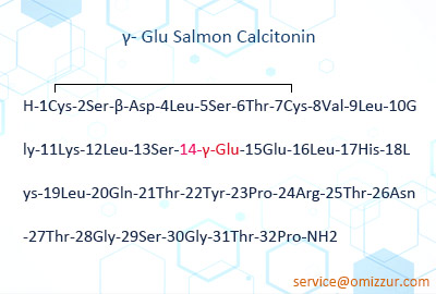 γ- Glu-Salmon Calcitonin | Omizzur