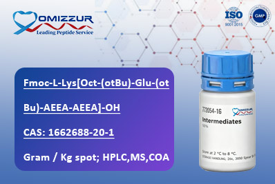 Fmoc-L-Lys[Oct-(otBu)-Glu-(otBu)-AEEA-AEEA]-OH