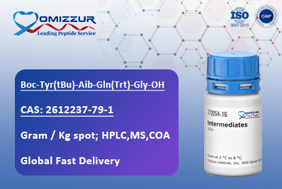 Boc-Tyr(tBu)-Aib-Gln(Trt)-Gly-OH